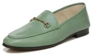Toe Almond Sam Slip Loafers Fashion Stacked Varied selection On Jade Soft Loraine Edelman Heel Global selection