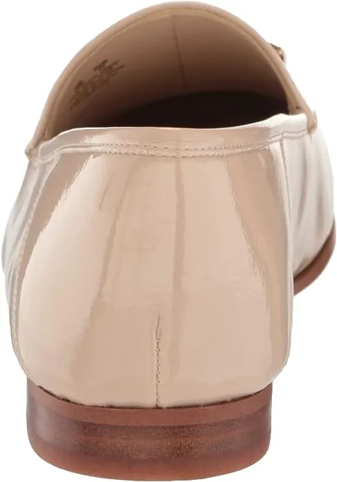 Toe Stack Encrypted Rich variety Heel Slip Almond Fashion Edelman Loafer Wide Latte Sam On Chai Loraine
