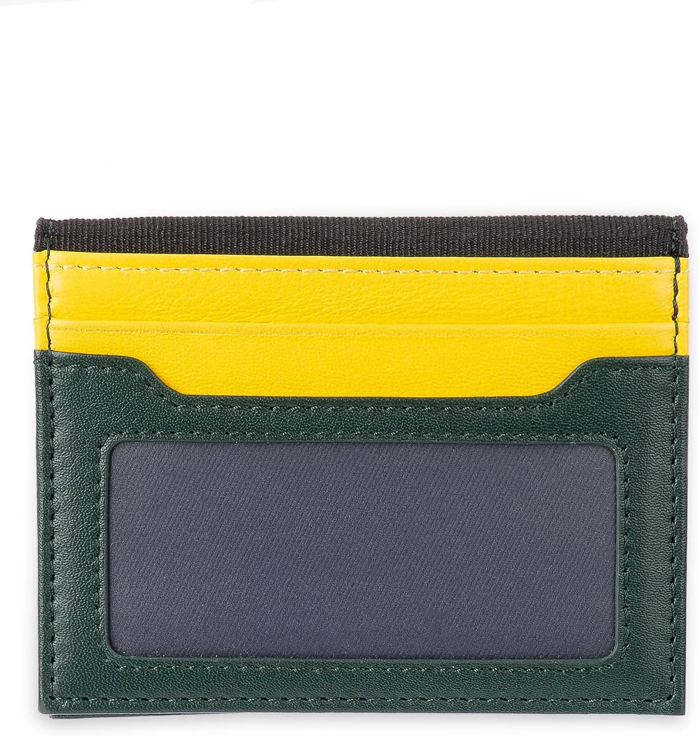 Tommy Hilfiger Men's Slim Front Pocket Card Case Wallet with ID Window