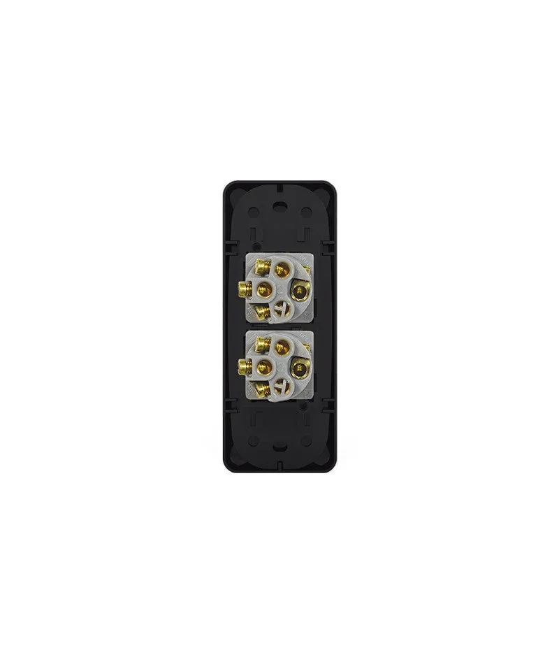 Trader Flat Cat 2 Gang Architrave Switch