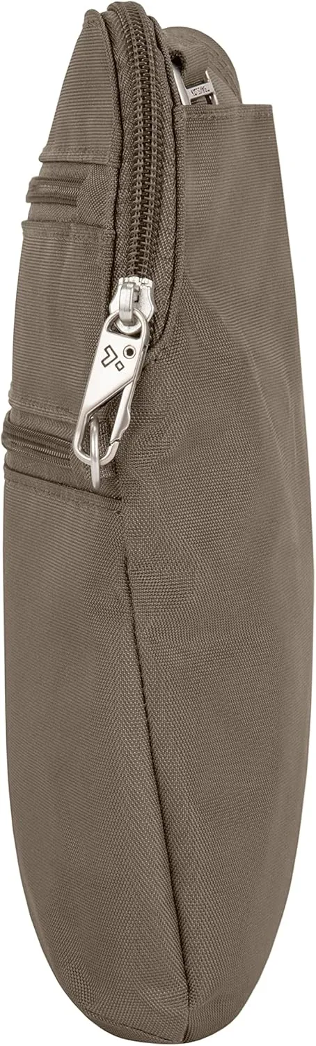 Travelon Anti-theft Classic Slim Double Zip Crossbody