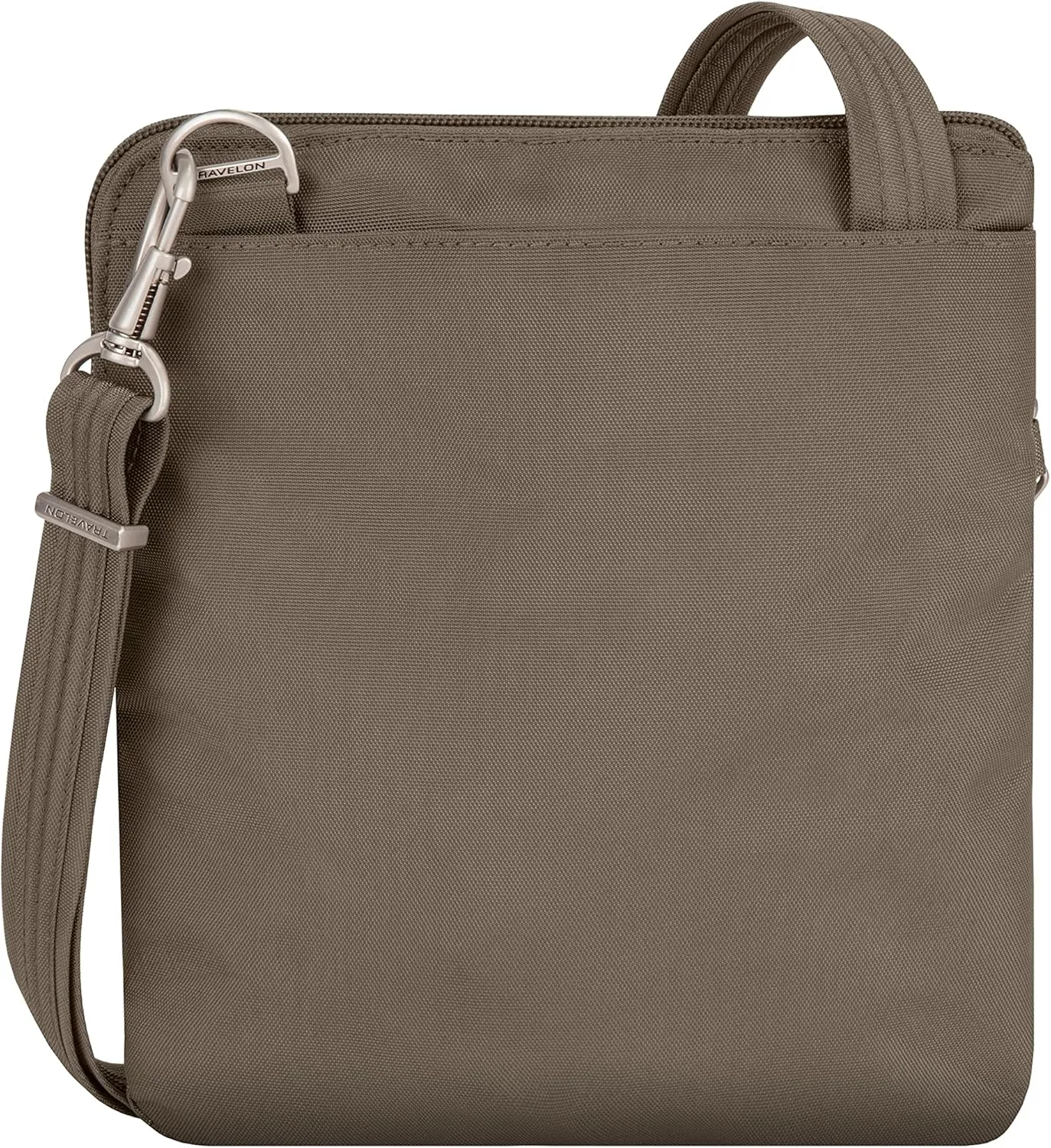 Travelon Anti-theft Classic Slim Double Zip Crossbody