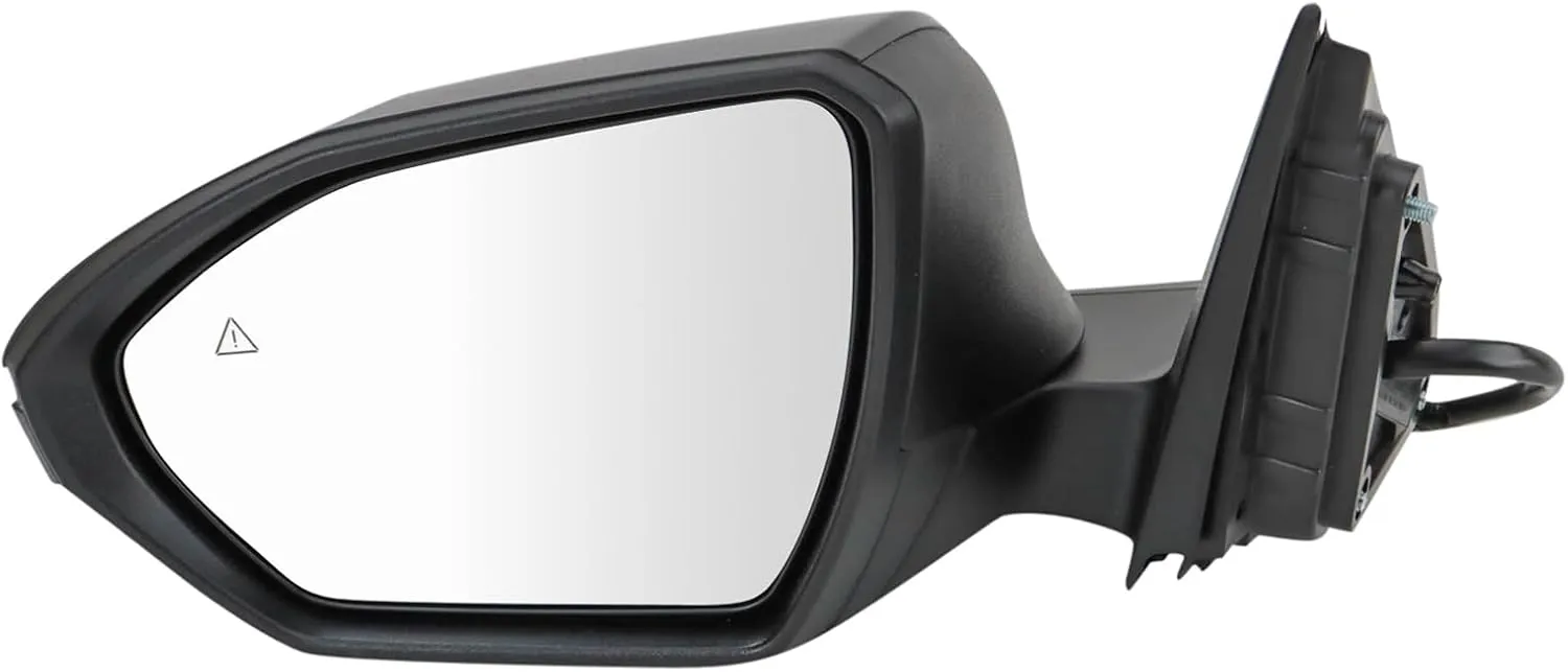 TRQ Left Mirror Drivers Side Compatible with 2022-2024 Hyundai Santa Cruz Tucson HY1320328