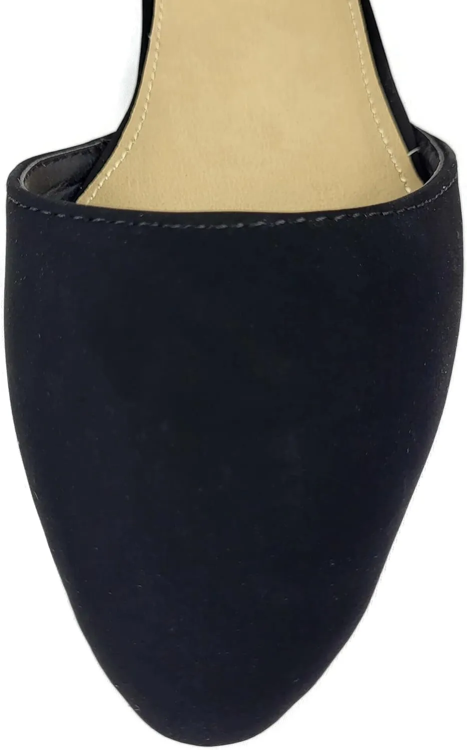 TruFox Womens Flat Ankle Strap D'Orsay Ballet Flat