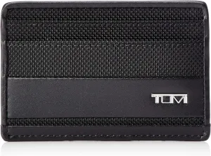 TUMI - Alpha Slim Card Case - Slim Billfold Wallet for Travel - Slip Pocket Wallet - Small Wallet - 2.8" X 4.1" X 0.2" - Black