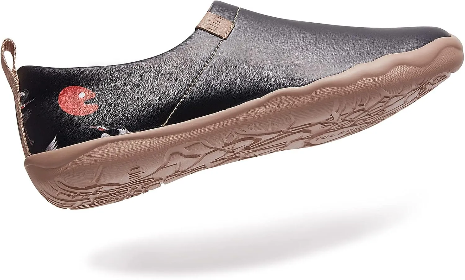 UIN Men's Walking Travel Shoes Slip On Microfiber Casual Loafers Lightweight Comfort Fashion Sneaker