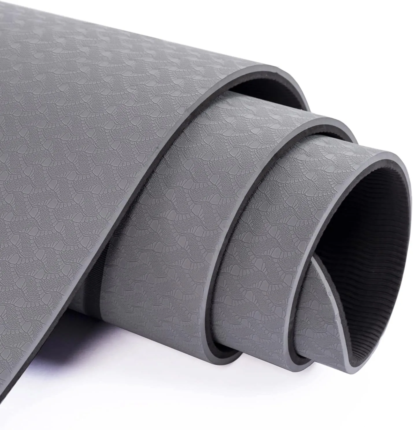 UMINEUX Yoga Mat Extra Thick 1/3'' Non Slip Yoga Mats for Women Eco Friendly TPE Fitness Exercise Mat with Carrying Sling & Storage Bag