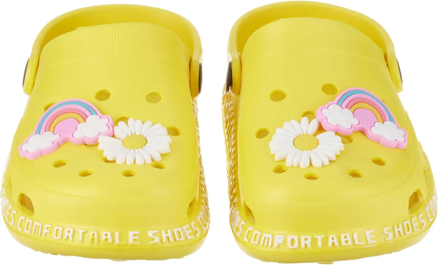 Unisex Boys Girls Kids Cartoon Cute Soft Soled Rubber and EVA Clogs Slippers