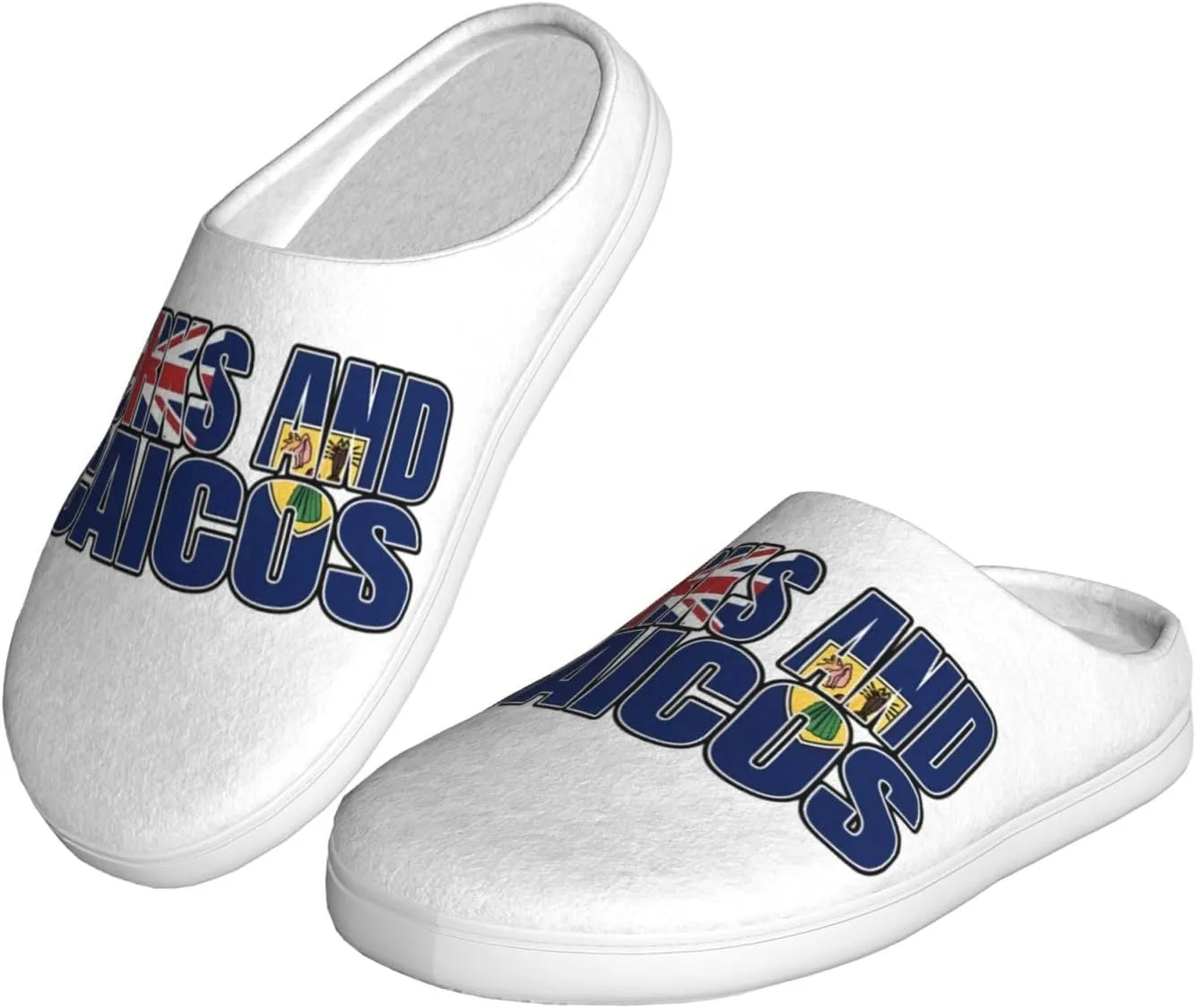 Unisex Slippers Winter Warm Non-Slip Fluffy Slippers Slip-On Plush Slippers House Slippers For Women Men Shoes Gifts
