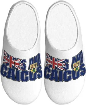 Unisex Slippers Winter Warm Non-Slip Fluffy Slippers Slip-On Plush Slippers House Slippers For Women Men Shoes Gifts