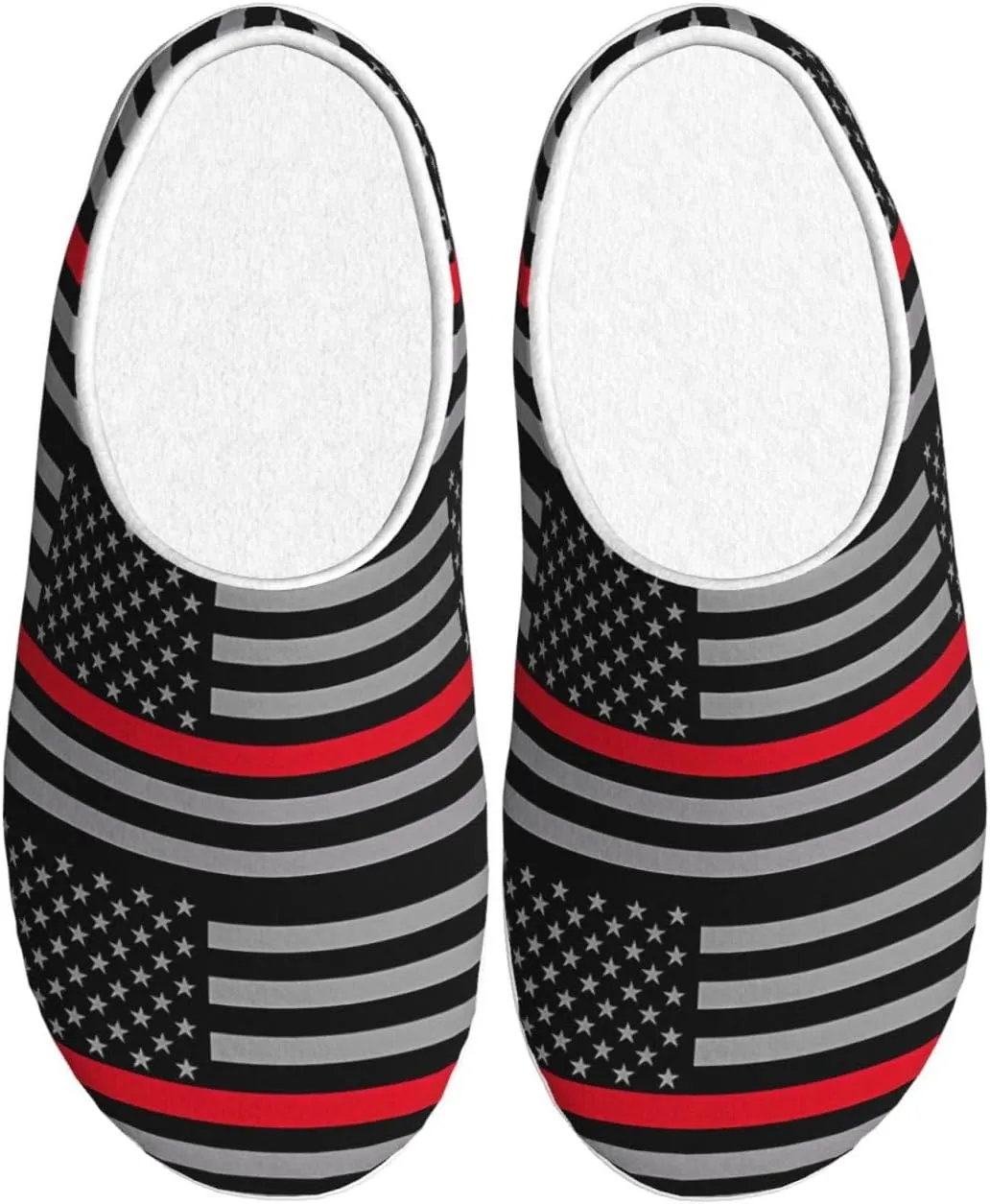 Unisex Slippers Winter Warm Non-Slip Fluffy Slippers Slip-On Plush Slippers House Slippers For Women Men Shoes Gifts