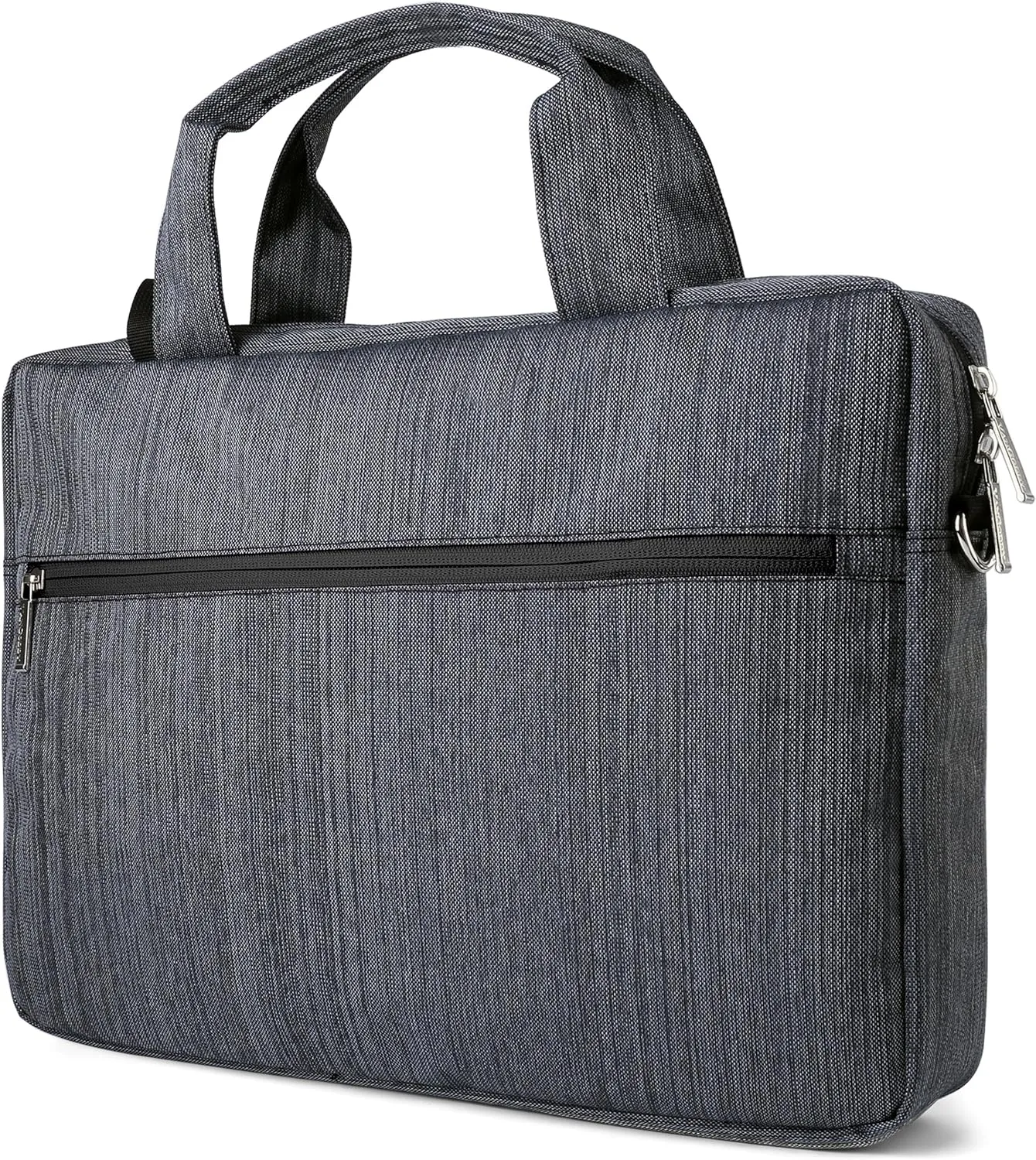 Vangoddy Wave Anti-Theft Slim Laptop Messenger Shoulder Bag 15 15.6 inch (Black)
