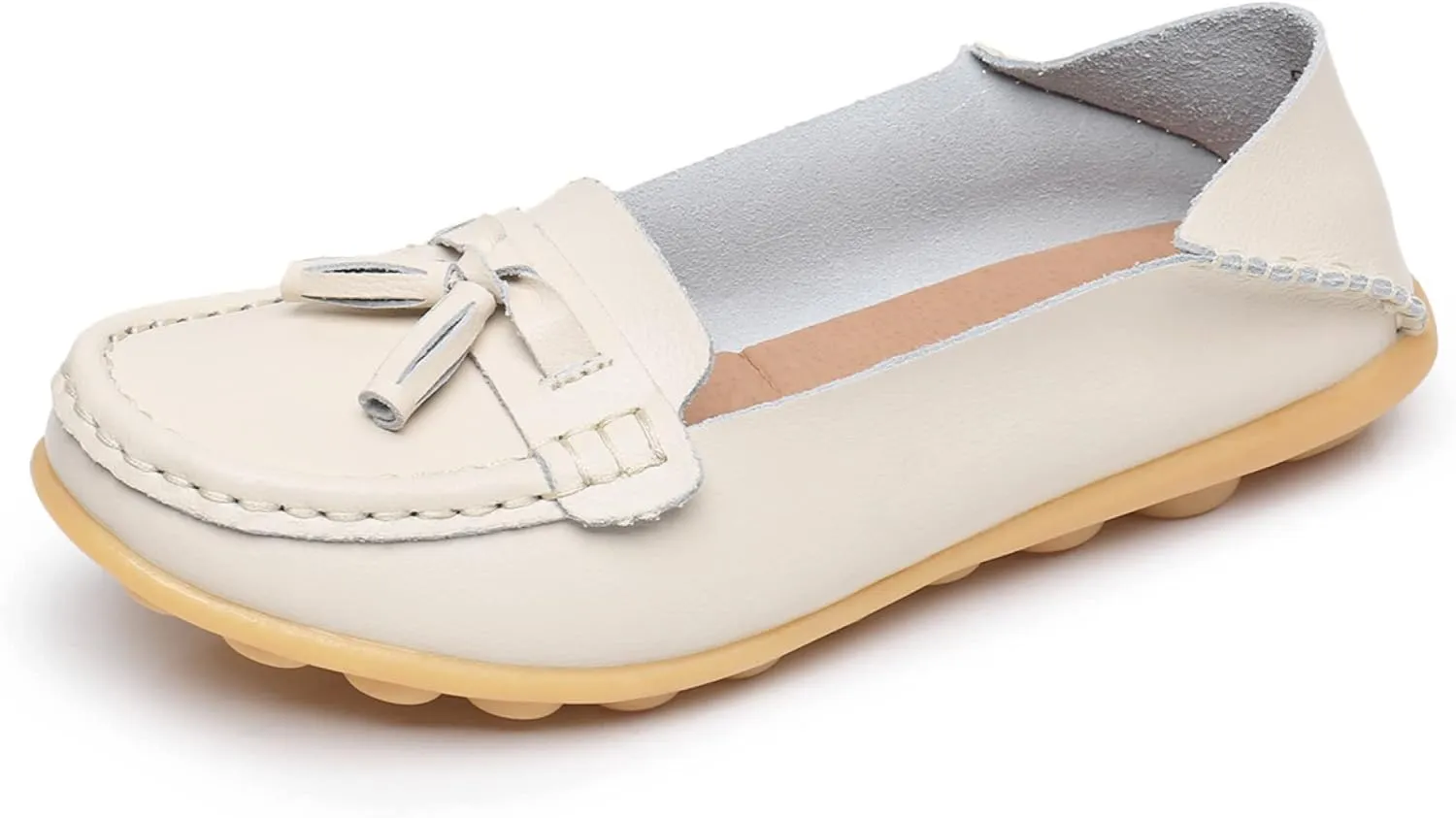 VenusCelia Women's Lantern Comfort Walking Flat Loafer