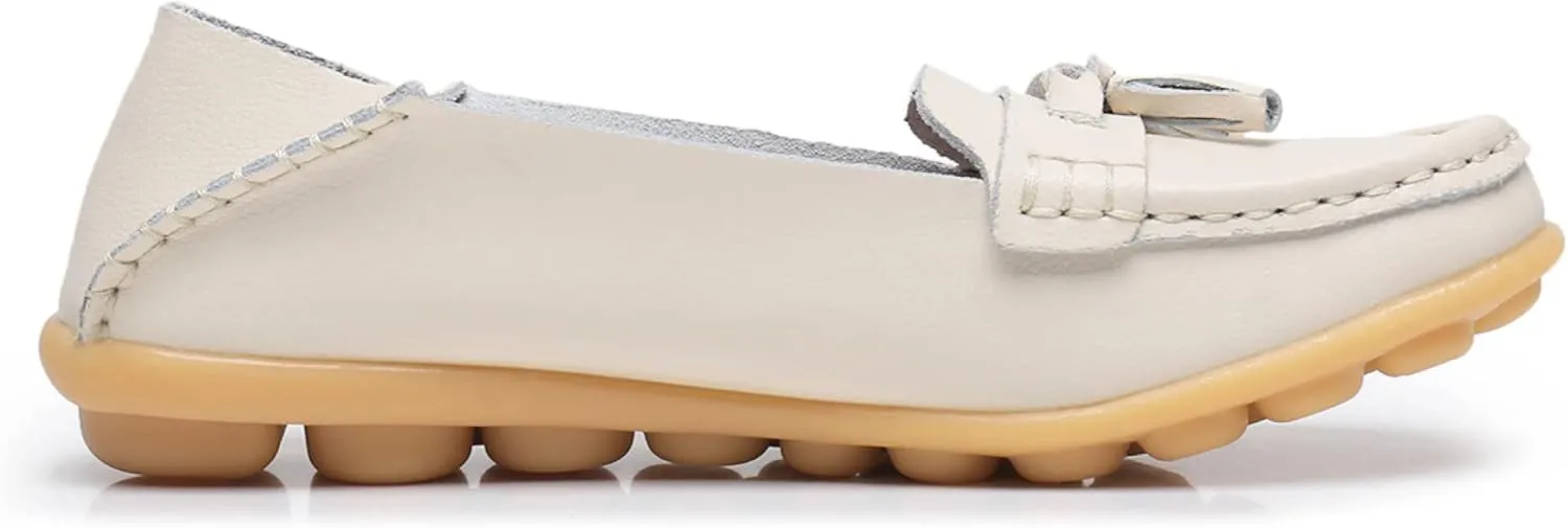 VenusCelia Women's Lantern Comfort Walking Flat Loafer