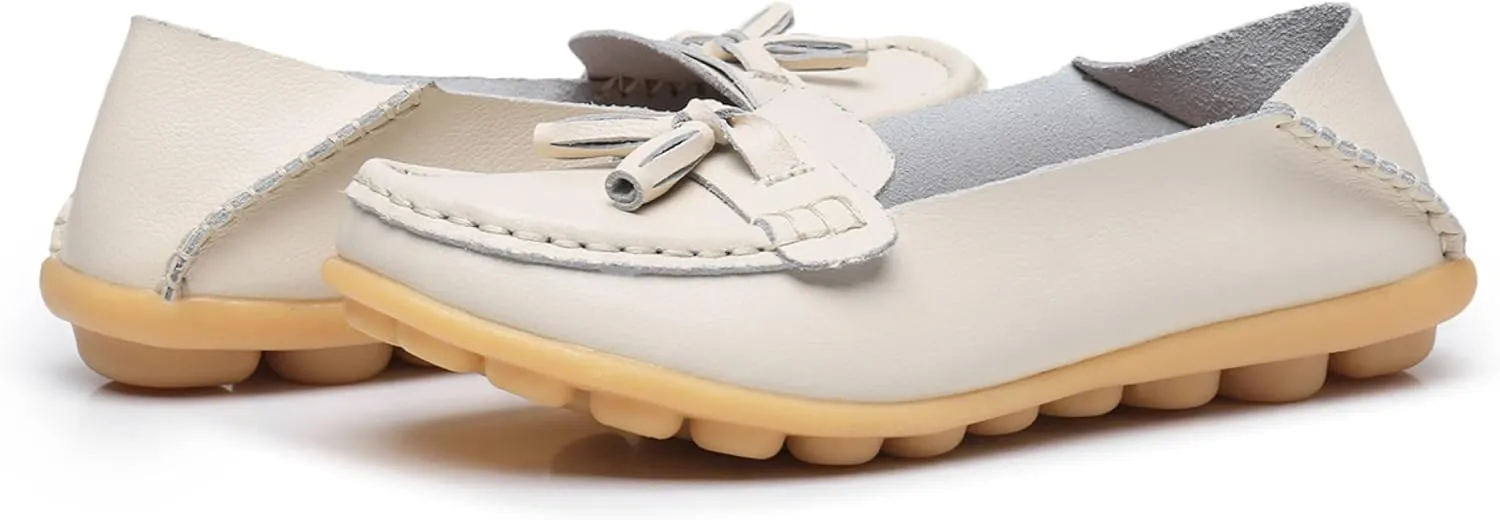 VenusCelia Women's Lantern Comfort Walking Flat Loafer