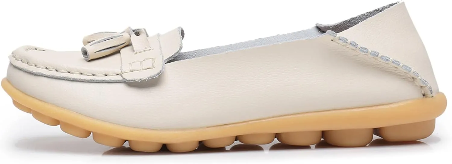 VenusCelia Women's Lantern Comfort Walking Flat Loafer