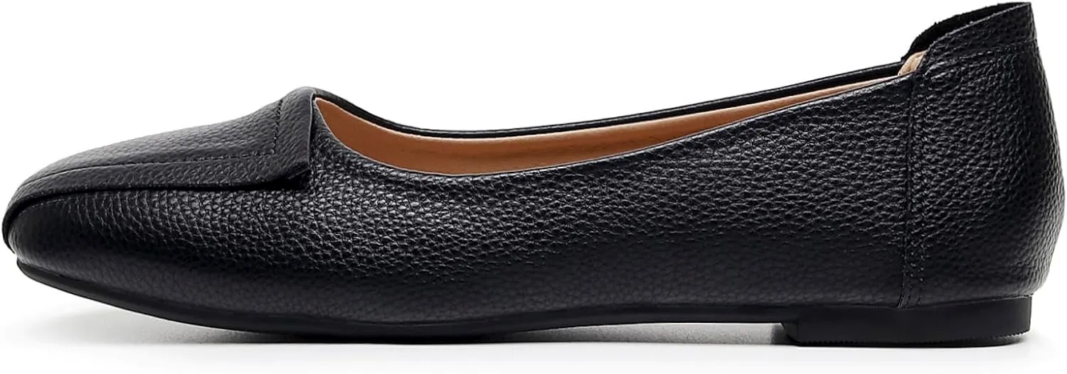VenusCelia Women's Plain Dance Flat Shoe