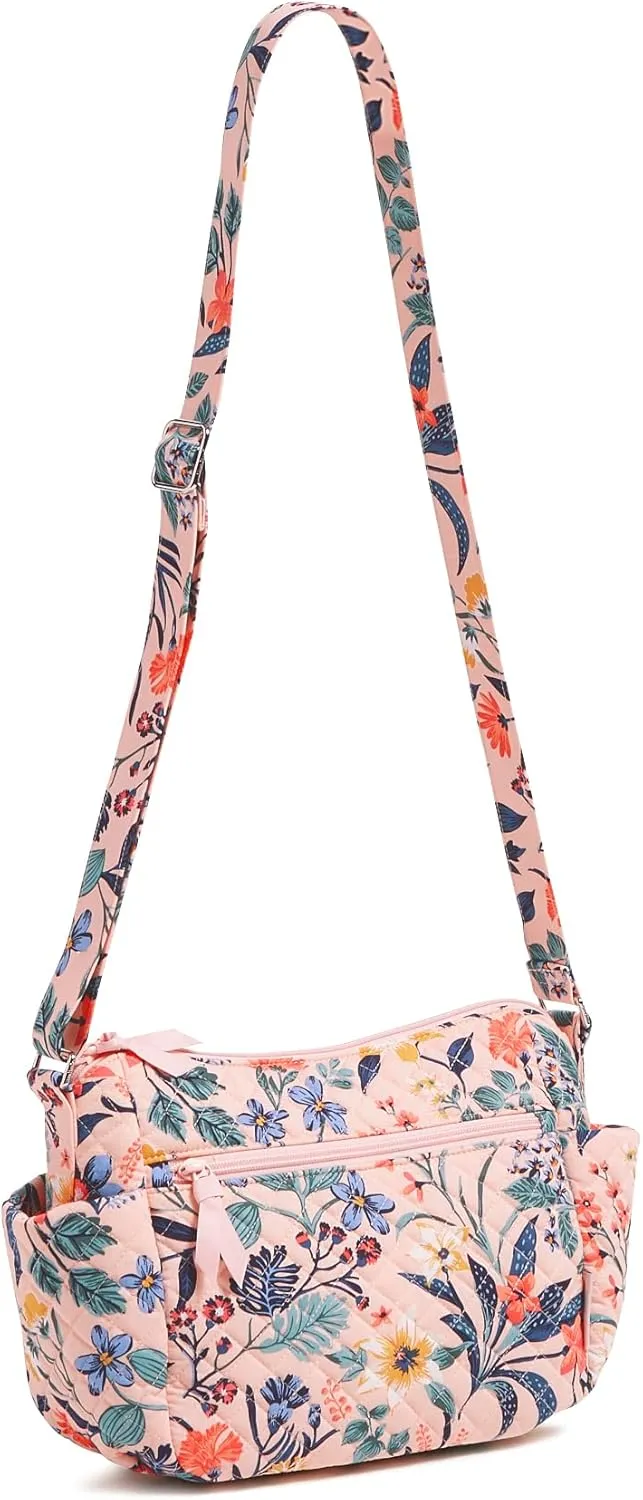 Vera Bradley Women's Cotton on The Go Crossbody Purse