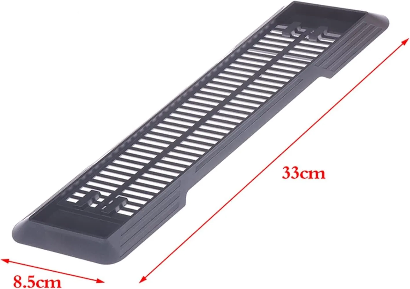 Vertical Stand Fit for PS4 Slim Console Dock Cradle Mount Bracket Holder Fit for PS4 Host Base for PS4 Pro Console Gaming Accessory Hand Tool Accessories(BK)
