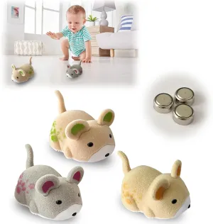 Vibrating Hamster, Electric Walking Hamster Toys, As A Novelty House Pet for Your Child，This Would Also Make Lovely (3 PCS)