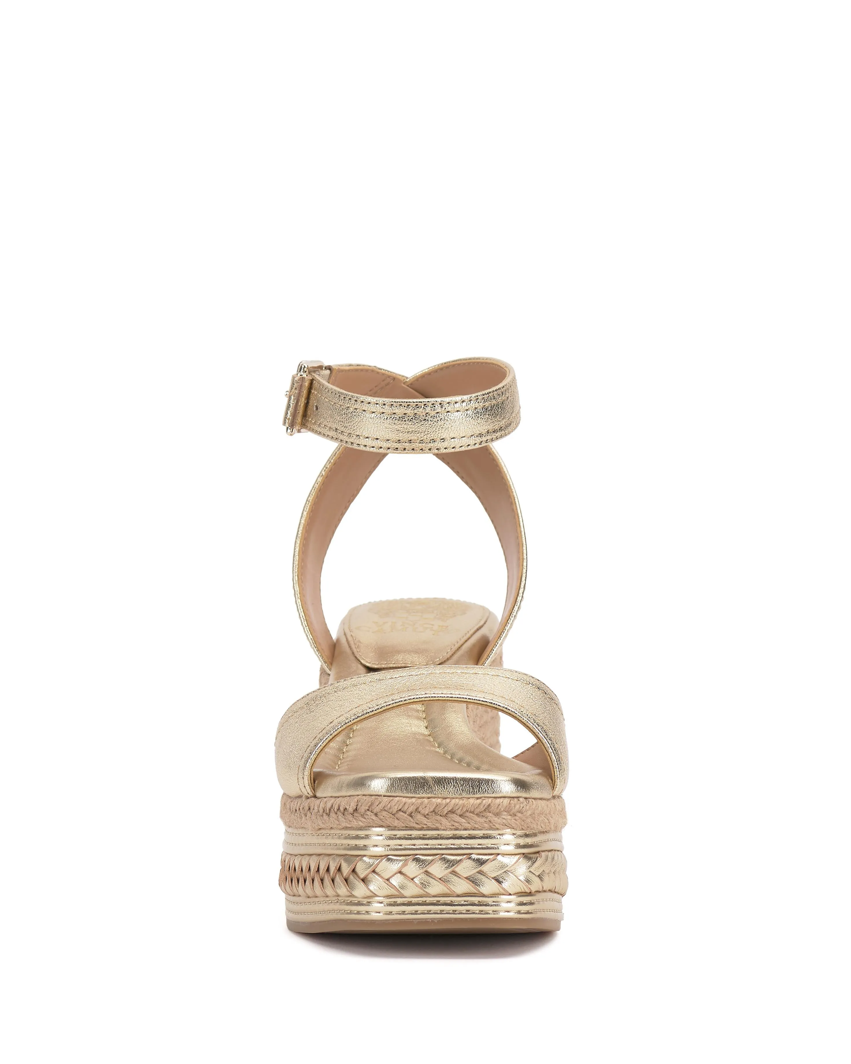 Vince Camuto Women's Lilla Egyptian Gold/Soft Goat Metall M
