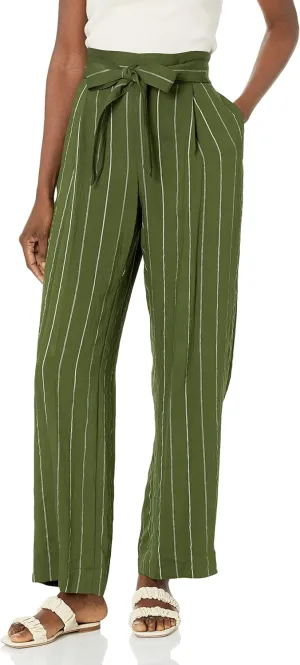Vince Women's Soft Stripe Belted Pull on