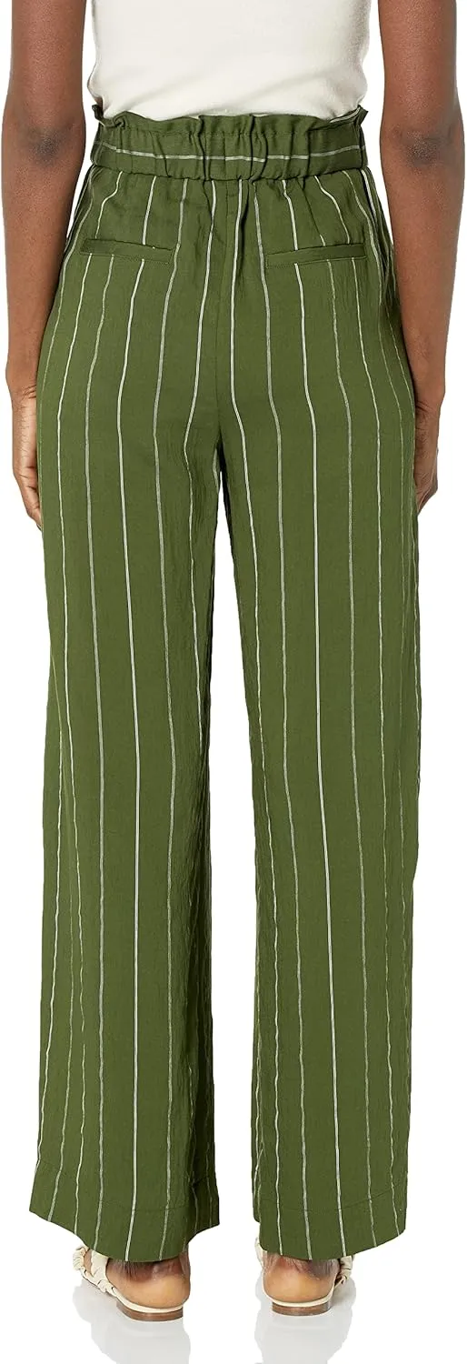 Vince Women's Soft Stripe Belted Pull on