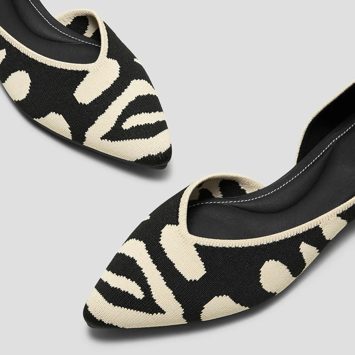 VIVAIA Melia Women's Flats Casual Slip on Washable Pointed-Toe Ballet Shoes