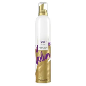 Volume Hair Mousse for Fine Hair, Maximum Fullness, 6.6 oz, 1 Pack