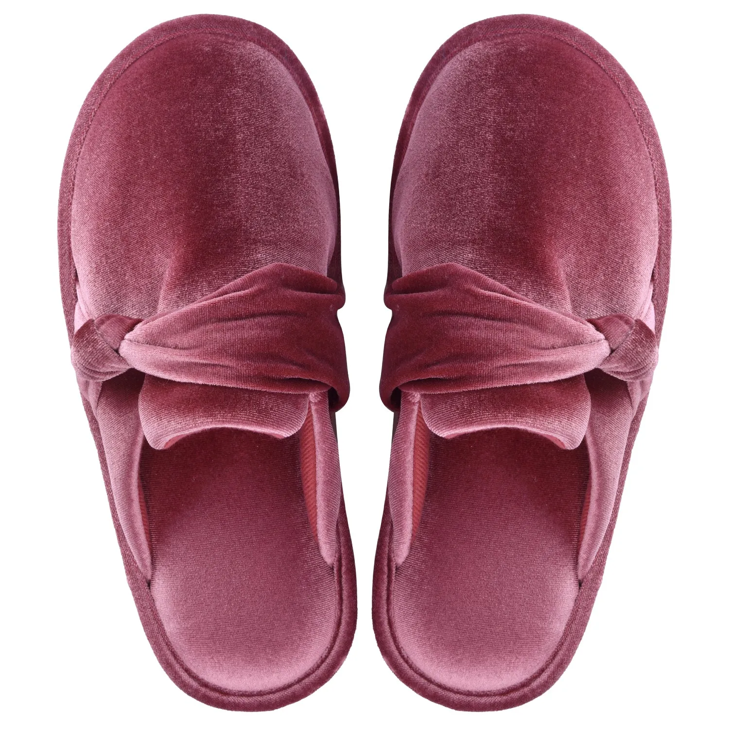 VONMAY Women's Slippers Velvet Slip on House Shoes Cozy Spa Slippers
