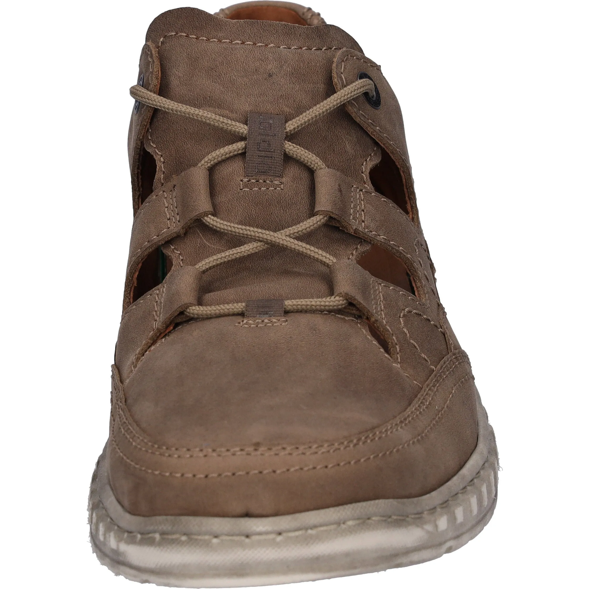 Waldlaufer H-Eddy - Men's Wide Fit Closed Toe Sandal in Sand