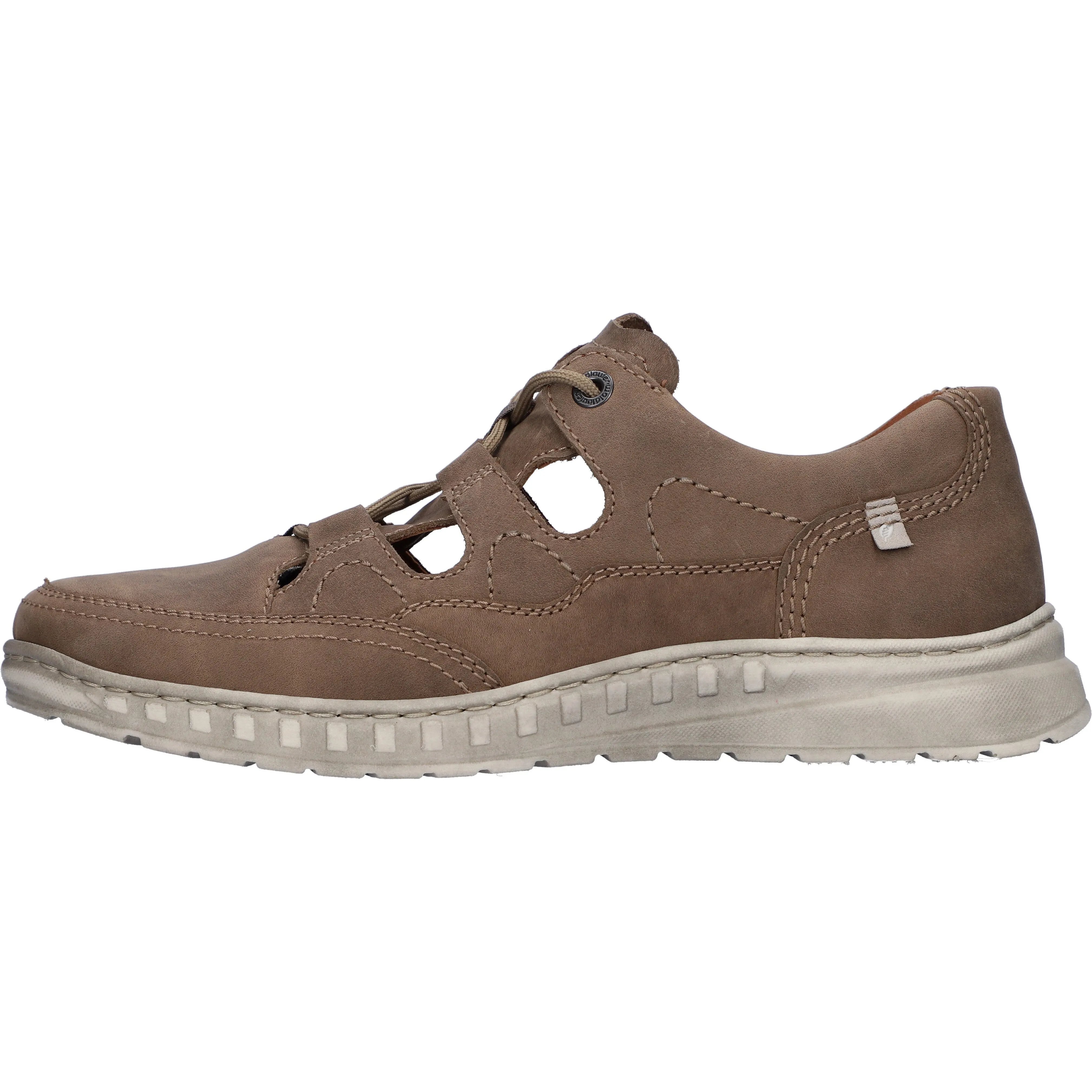Waldlaufer H-Eddy - Men's Wide Fit Closed Toe Sandal in Sand