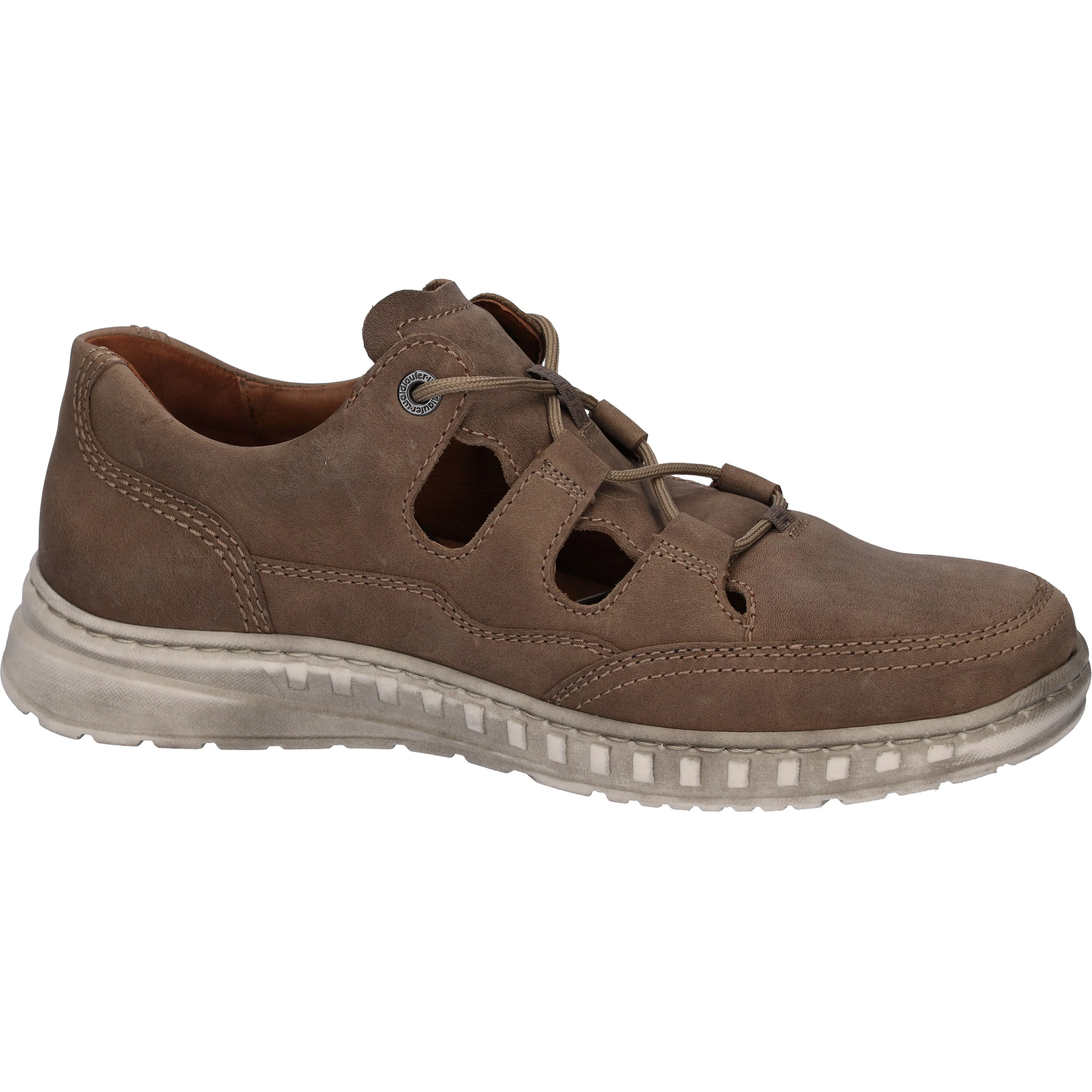 Waldlaufer H-Eddy - Men's Wide Fit Closed Toe Sandal in Sand