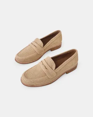 Walnut Melbourne - Harlow Loafer - Natural
