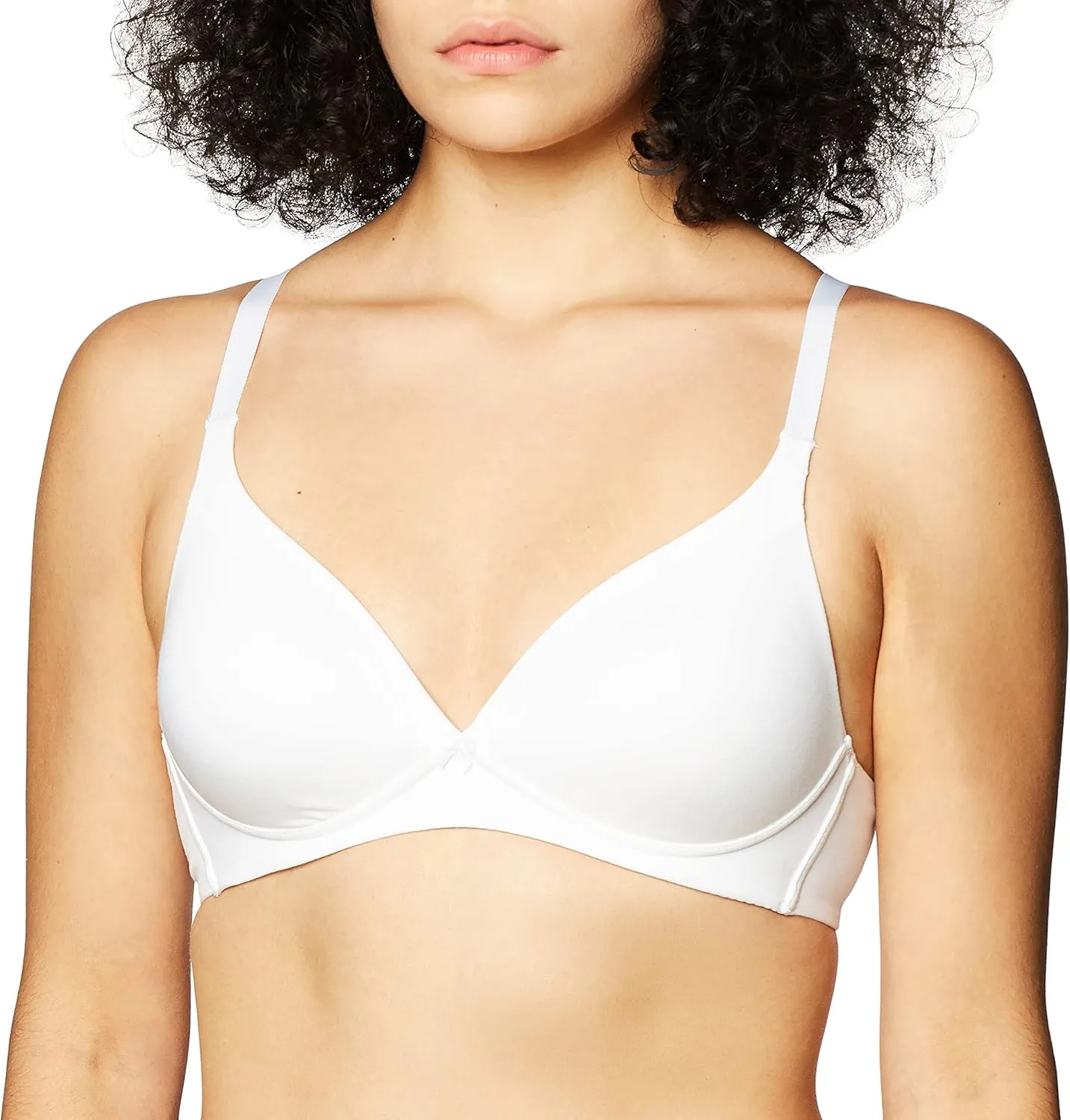 Warner's Women's Invisible Bliss Cotton Comfort Wireless Lift T-Shirt Bra Rn0141a