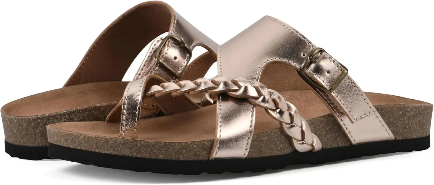 WHITE MOUNTAIN Handpick Flat Sandal