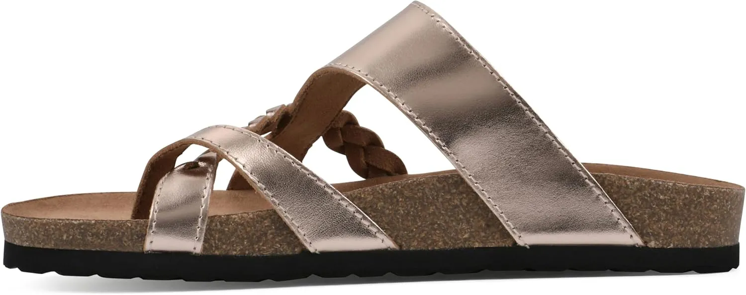 WHITE MOUNTAIN Handpick Flat Sandal
