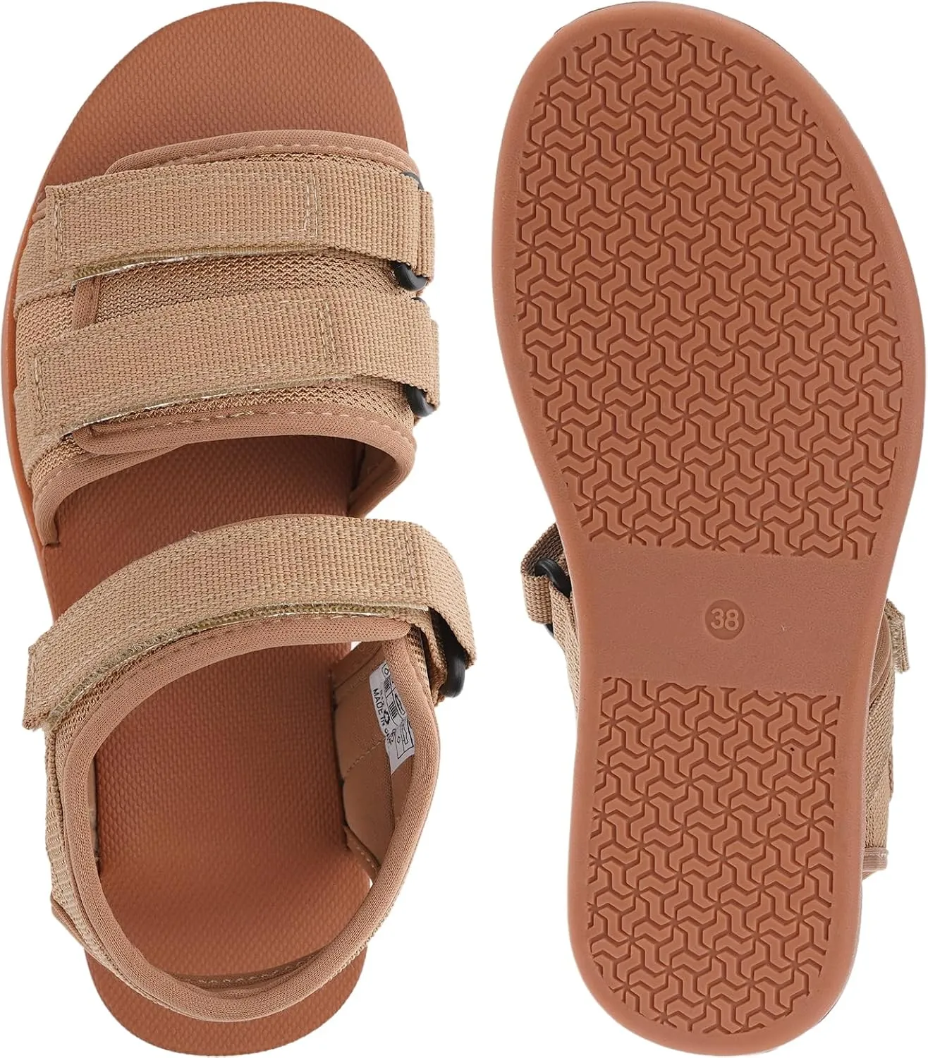 WHITIN Women's Barefoot Sandals | Minimalist Effortless Flat Slides | Ground Feel