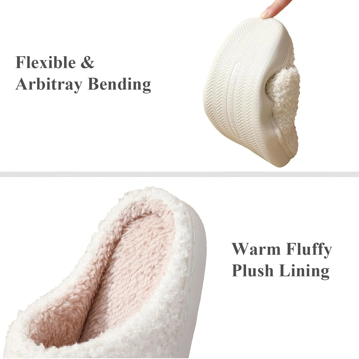 Women Retro Colorful Books Slippers Plush Warm House Slippers,Casual Home Shoes Soft Plush Slip-on Slippers Outdoor Indoor Bedroom Shoes