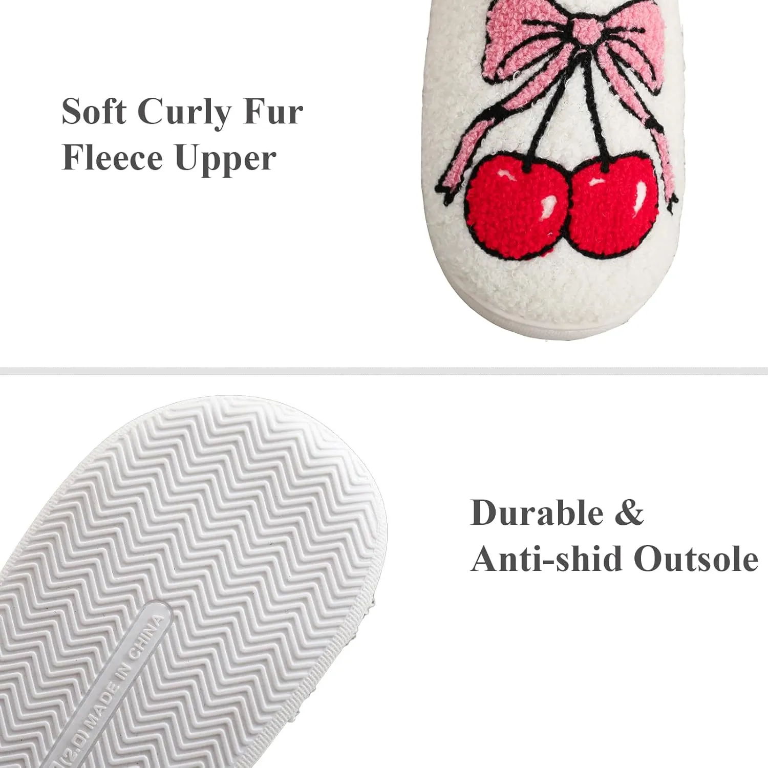 Women Retro Colorful Books Slippers Plush Warm House Slippers,Casual Home Shoes Soft Plush Slip-on Slippers Outdoor Indoor Bedroom Shoes