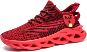 Women Running Shoes Walking Training Sneakers Sport Gym Fitness Tennis Shoes Non Slip Fashion Comfortable Lightweight Shoe for Casual Jogging Mesh Breathable Sneaker