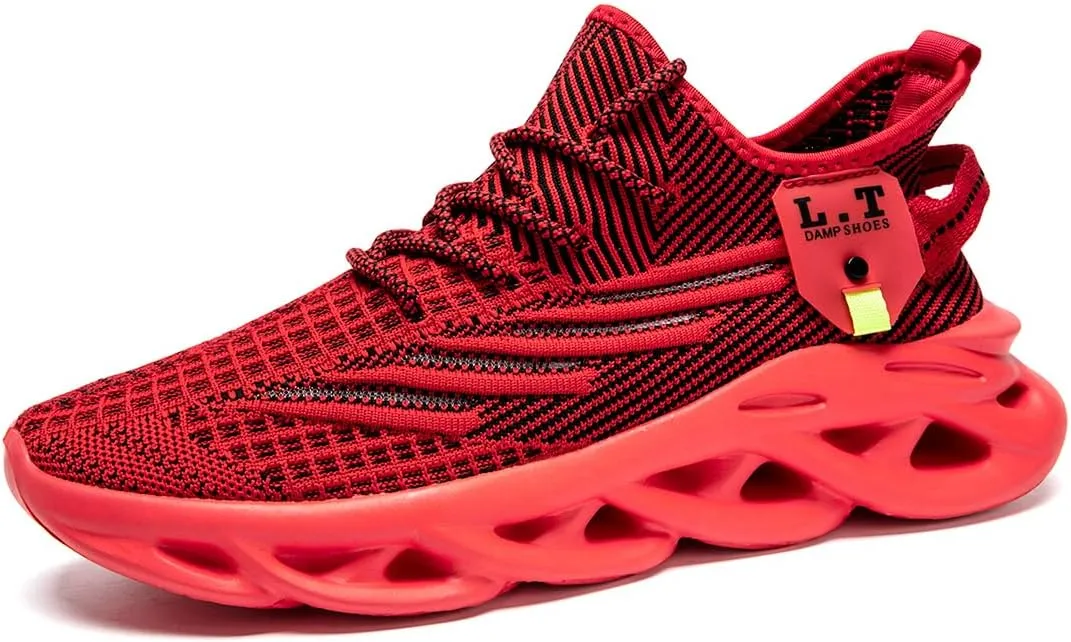 Women Running Shoes Walking Training Sneakers Sport Gym Fitness Tennis Shoes Non Slip Fashion Comfortable Lightweight Shoe for Casual Jogging Mesh Breathable Sneaker