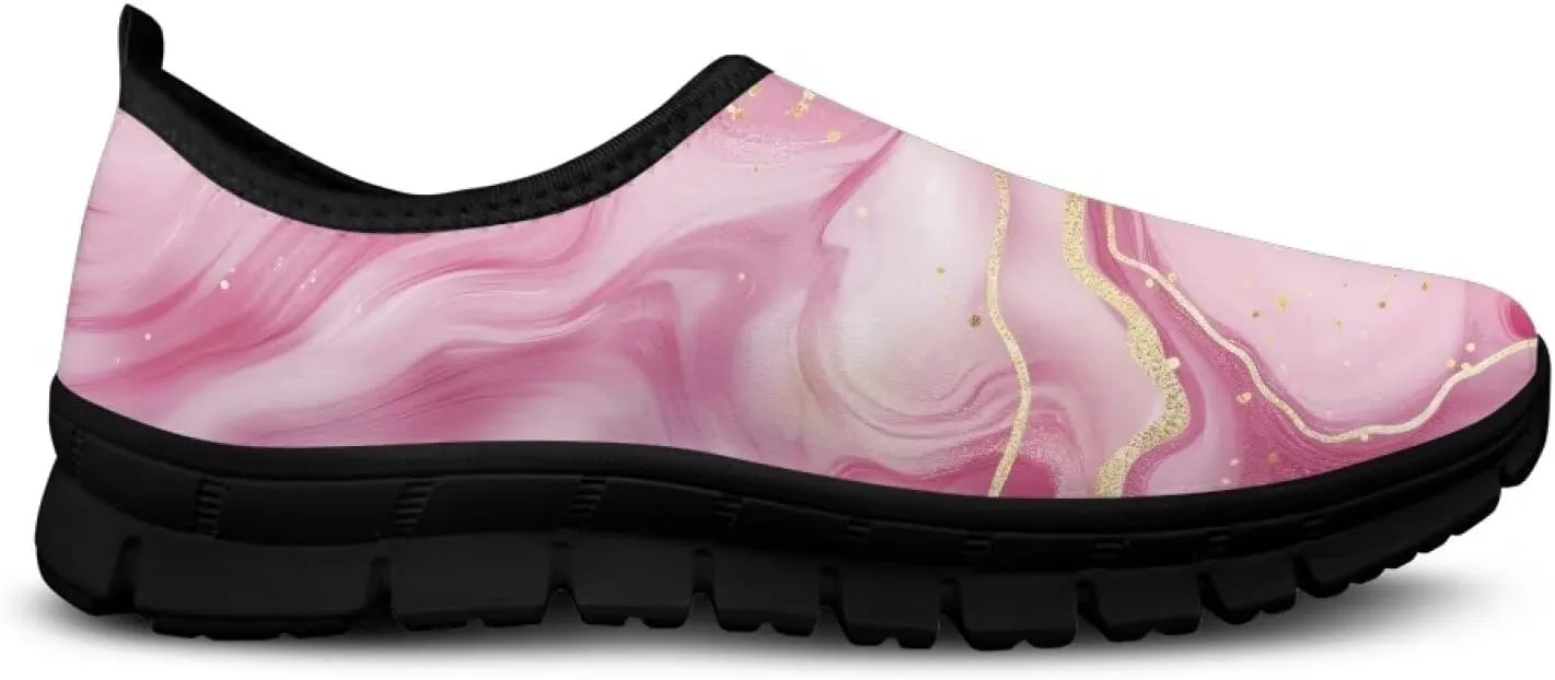 Women Slip On Sneakers Casual Low Top Flats Shoes Soft Non-Slip Walking Shoes Classic Lightweight Shoes
