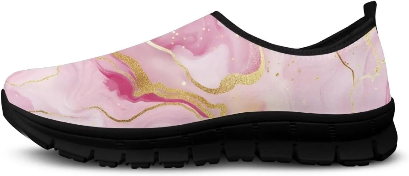 Women Slip On Sneakers Casual Low Top Flats Shoes Soft Non-Slip Walking Shoes Classic Lightweight Shoes
