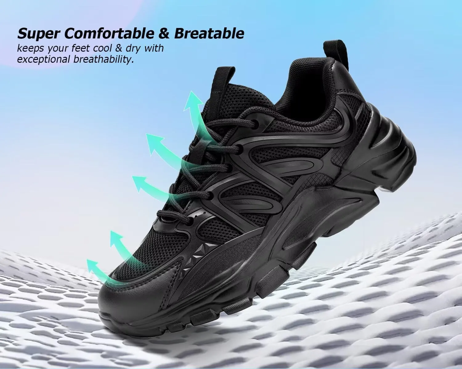 Women's Road-Running-Shoes Slip on Ladies Walking Fashion Athletic Sneakers Work Gym Comfort Lightweight Mesh Soft Sole