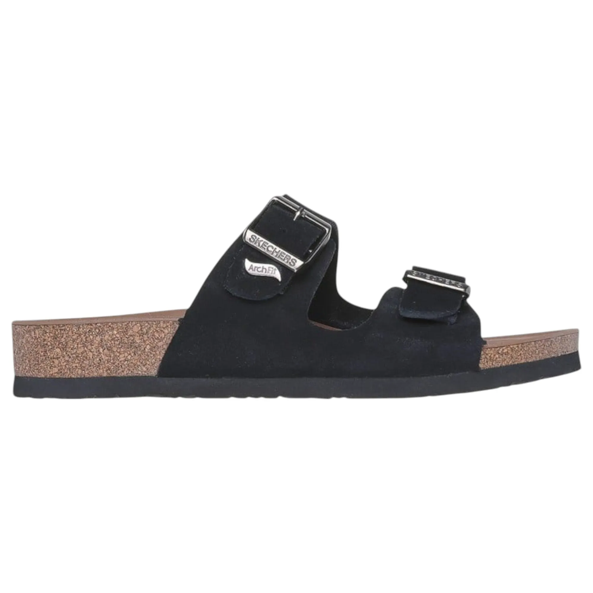 Womens Skechers Arch Fit Granola Sandals Black
