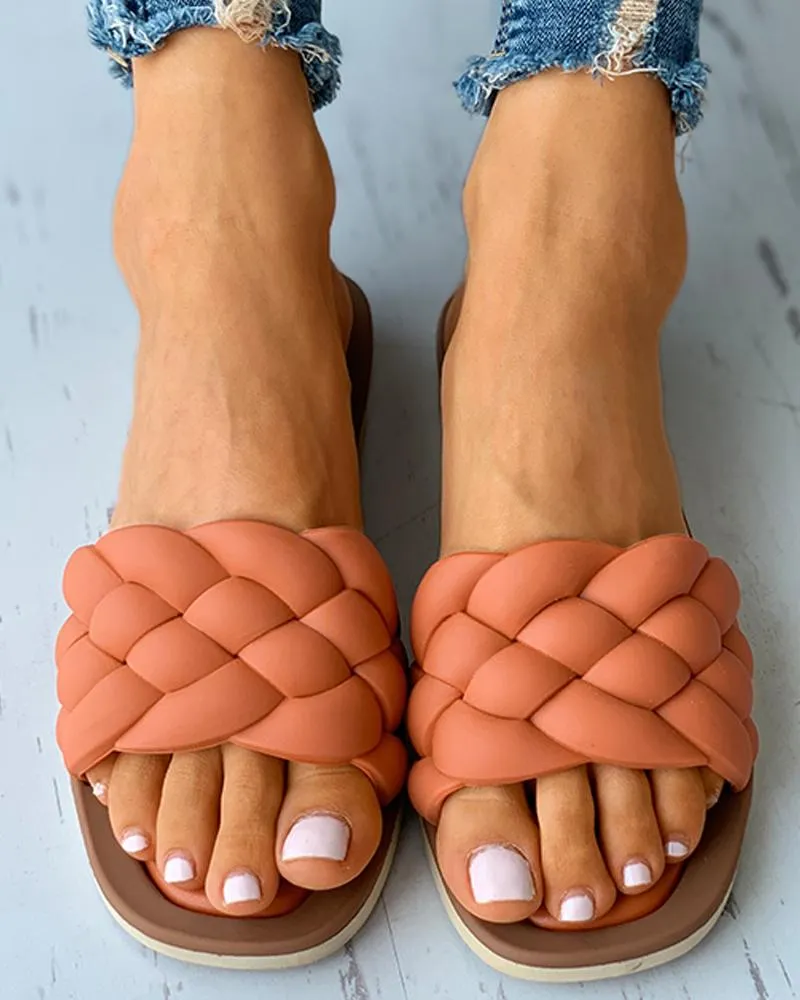 Women's Slip On Sandals | Flat Slides