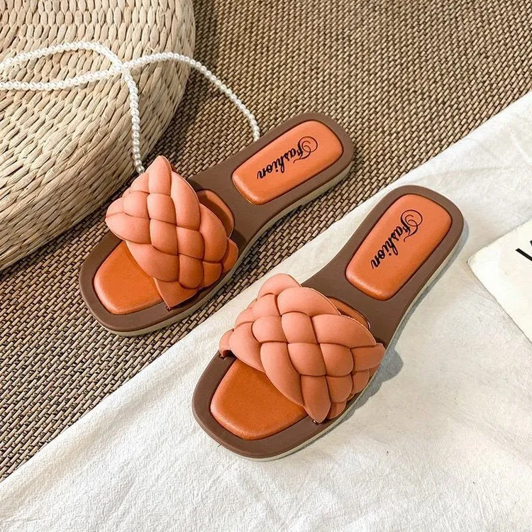 Women's Slip On Sandals | Flat Slides