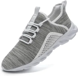 Women's Slip on Tennis Shoes Walking Running Non Slip Sneakers Lightweight Breathable Casual Fashion Comfortable Athletic Gym Sports Sneakers