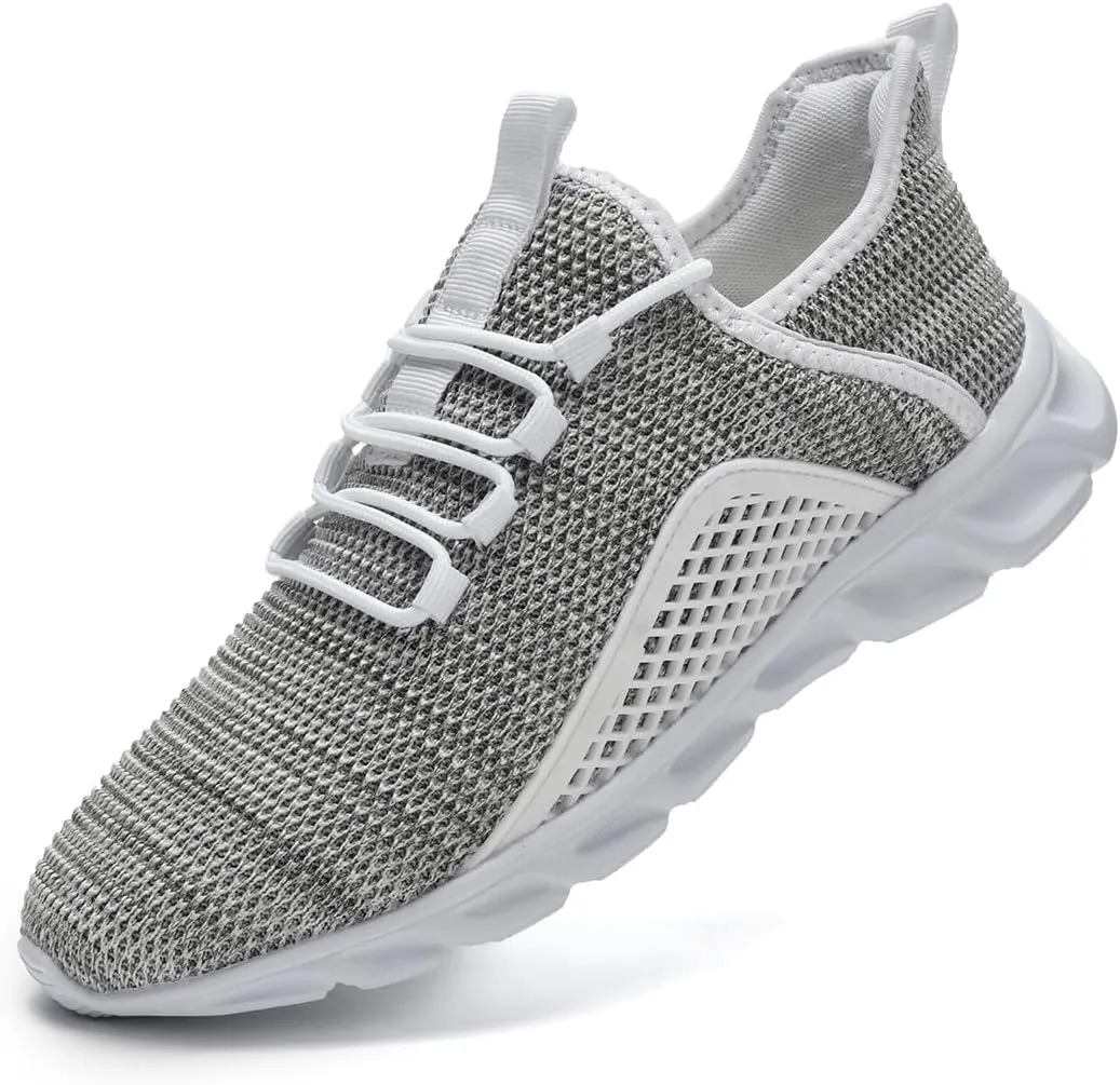 Women's Slip on Tennis Shoes Walking Running Non Slip Sneakers Lightweight Breathable Casual Fashion Comfortable Athletic Gym Sports Sneakers